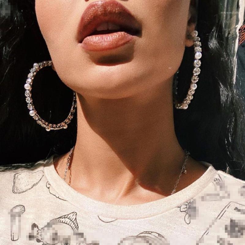 New Arrival Fashion Glass Rhinestone With Pearls Hoop Earrings For Women Jewelry Maxi Lady Statement Earrings Accessories1
New Arrival Fashion Glass Rhinestone With Pearls Hoop Earrings For Women Jewelry Maxi Lady Statement Earrings Accessories1