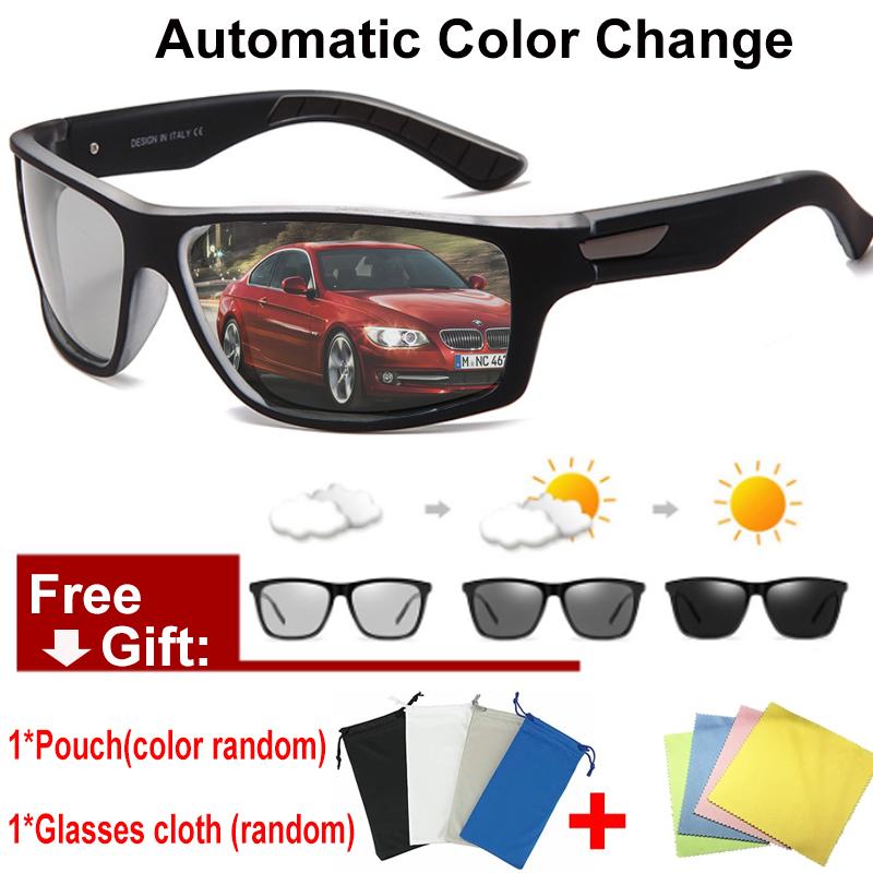 Sunglasses 2021 Polarized Pochromic For Men Change Color Driving Sun Glasses Male Vintage Black Sports Eyewear Goggles
Sunglasses 2021 Polarized Pochromic For Men Change Color Driving Sun Glasses Male Vintage Black Sports Eyewear Goggles
