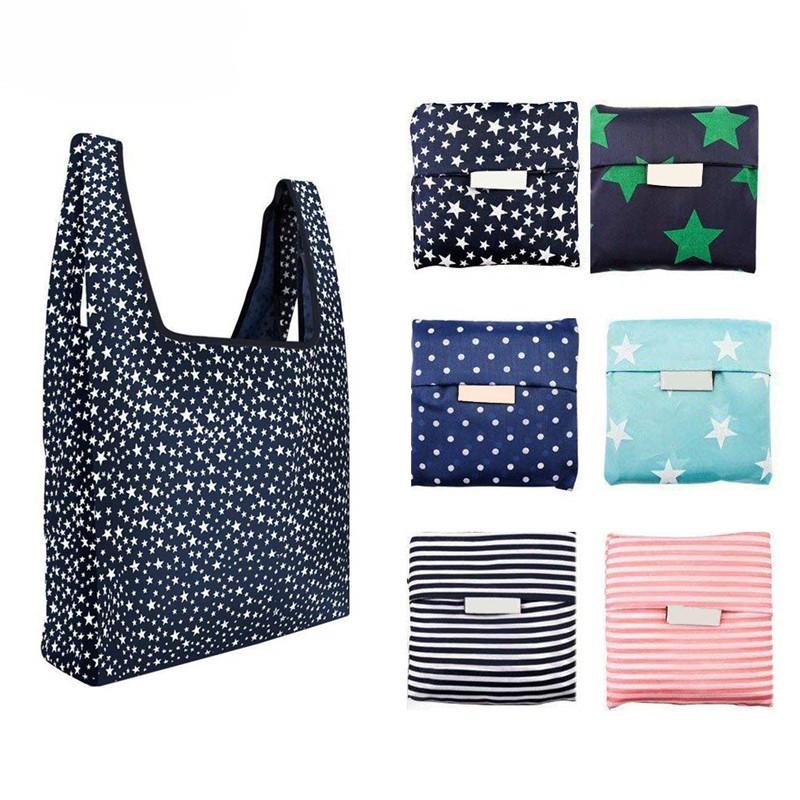 6 Colors Reusable Grocery Storage Bag Fashion Creative Foldable Shopping Bags Eco Friendly Tote
6 Colors Reusable Grocery Storage Bag Fashion Creative Foldable Shopping Bags Eco Friendly Tote