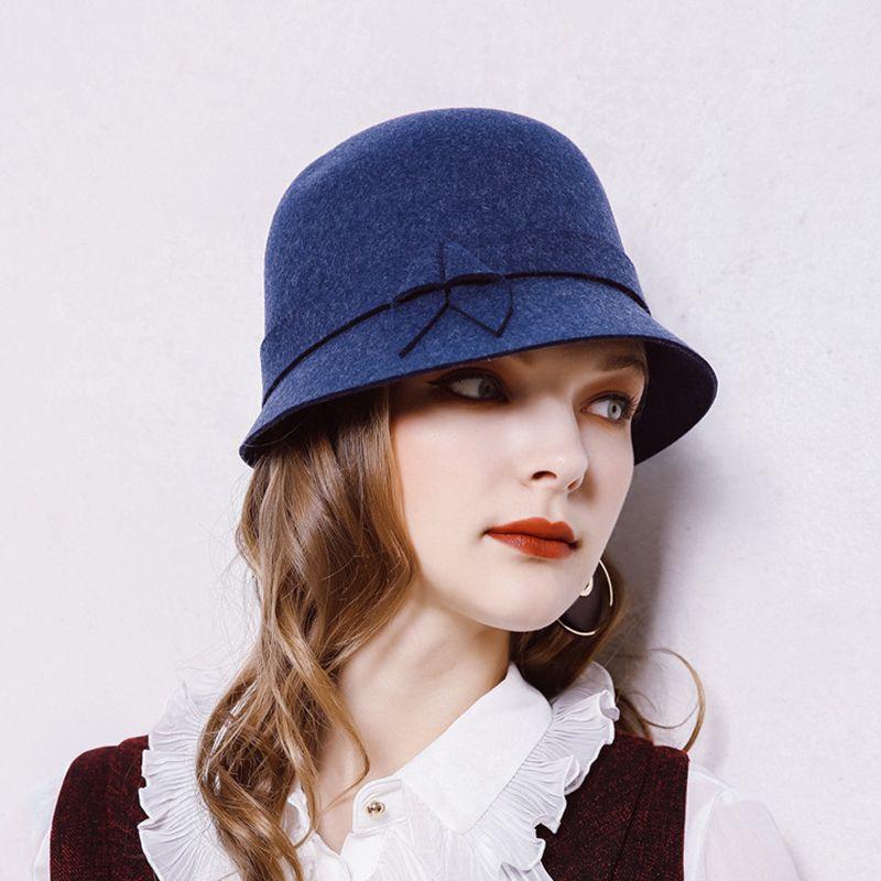 Mother Gift Lady Winter Party Vintage Cloche Fedora Hats Women Asymmetric Small Brim 100% Australia Wool Felt Hat, Mix blue
Mother Gift Lady Winter Party Vintage Cloche Fedora Hats Women Asymmetric Small Brim 100% Australia Wool Felt Hat, Mix blue