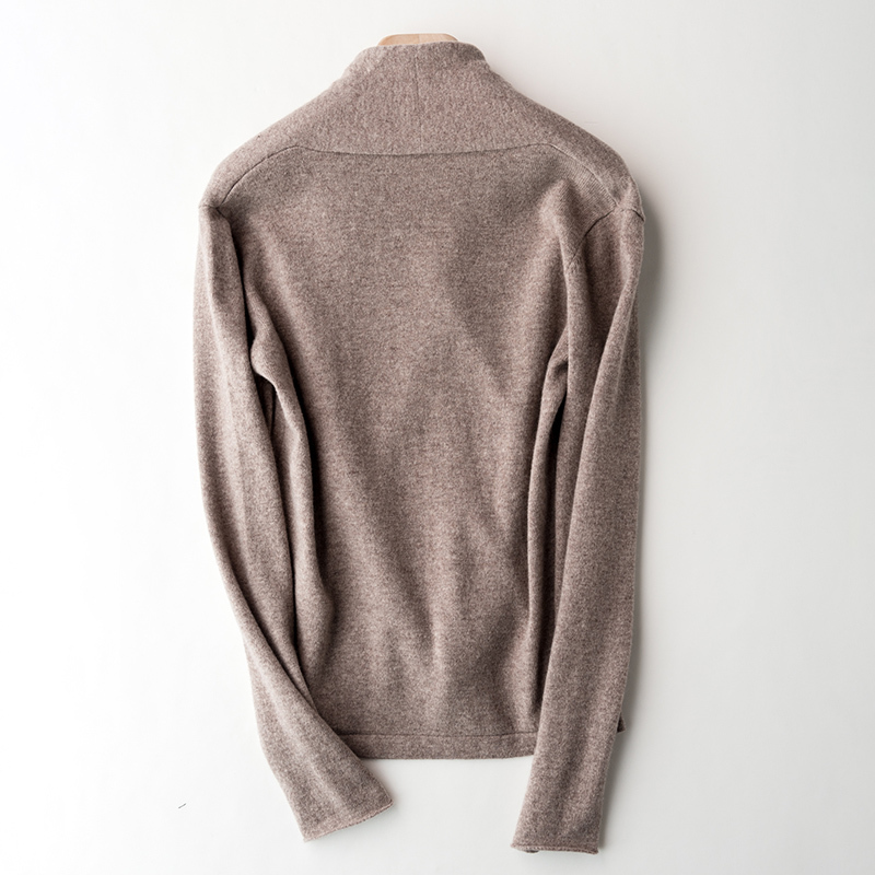 100% Pure Wool Knitted Sweater Women V-neck Long Sleeve Standard Cashmere Knitwear Winter Fashion Female Jumpers 201224