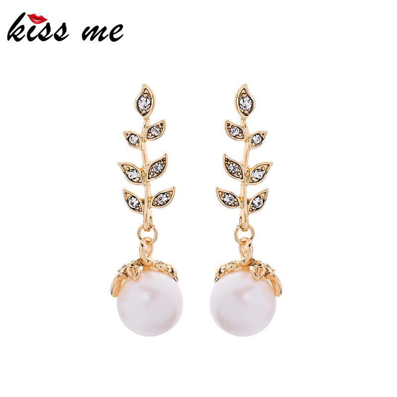 kissme Exquisite Crystal Branch Leaves Acrylic Pearl Gold Color Drop Earrings For Women Gifts 2020 Fashion Jewelry Accessories
kissme Exquisite Crystal Branch Leaves Acrylic Pearl Gold Color Drop Earrings For Women Gifts 2020 Fashion Jewelry Accessories