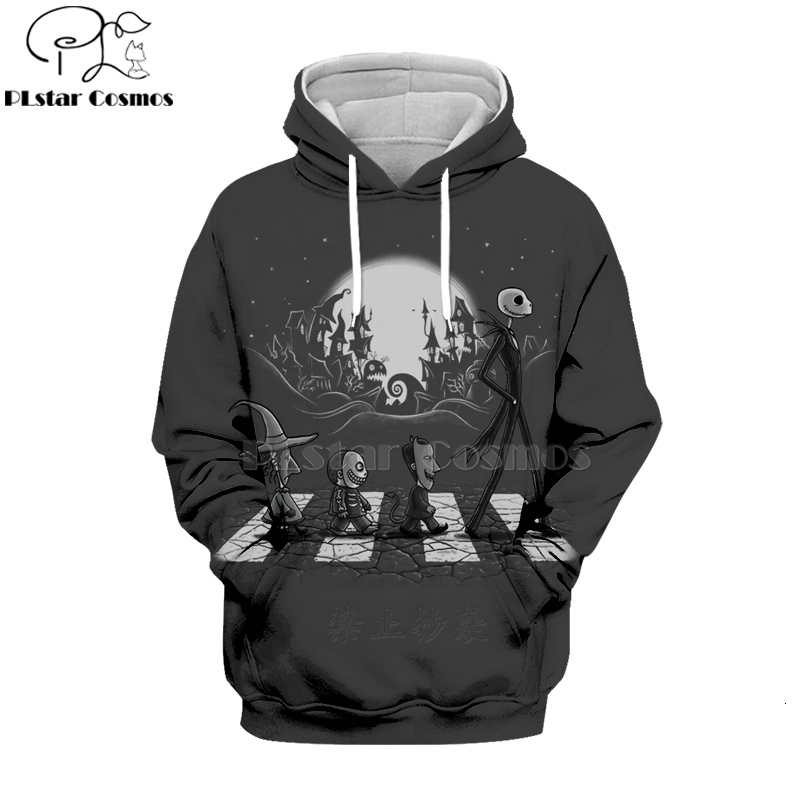 for PLstar Cosmos skellington men jack Sally 3d hoodies/Sweatshirt women Nightmare Before Christmas Halloween streetwear, Black
for PLstar Cosmos skellington men jack Sally 3d hoodies/Sweatshirt women Nightmare Before Christmas Halloween streetwear, Black