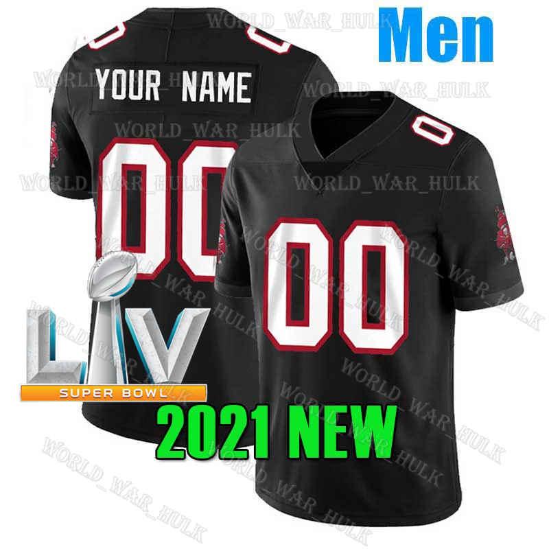 2021 Custom Tampa Bay Buccaneers Mens Youth Women 12 Tom Brady 55 Derrick Brooks 28 Leonard Fournette 14 Chris Godwin jersey, Black;red 
2021 Custom Tampa Bay Buccaneers Mens Youth Women 12 Tom Brady 55 Derrick Brooks 28 Leonard Fournette 14 Chris Godwin jersey, Black;red