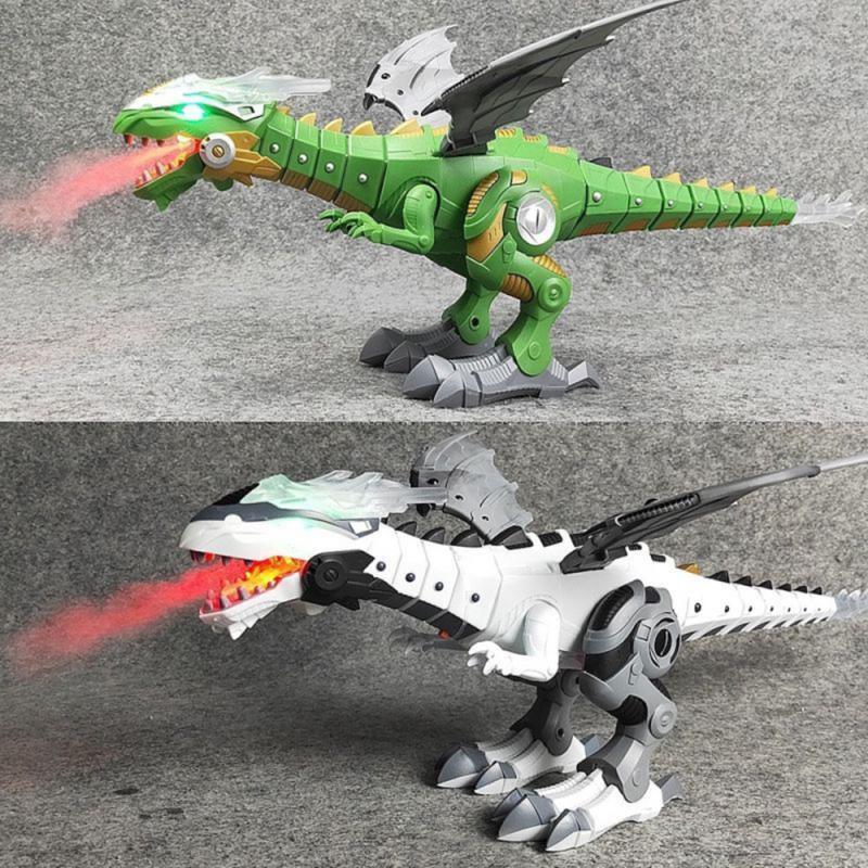 Electric Toy Large Size Walking Spray Dinosaur Robot With Light Sound Mechanical Dinosaurs Model Toys Children Christmas Gift
Electric Toy Large Size Walking Spray Dinosaur Robot With Light Sound Mechanical Dinosaurs Model Toys Children Christmas Gift