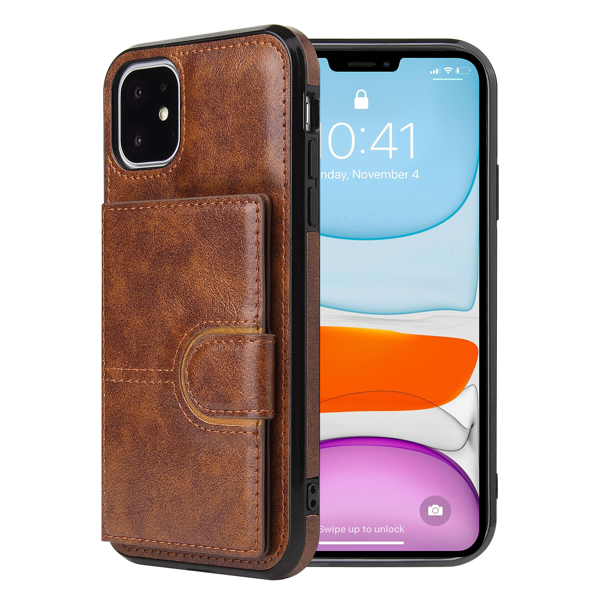 Can be used for iPhone XS MAX multi-function card leather case, iPhone 11/12 leather case, 8P / 7P6P mobile phone case, Black
Can be used for iPhone XS MAX multi-function card leather case, iPhone 11/12 leather case, 8P / 7P6P mobile phone case, Black