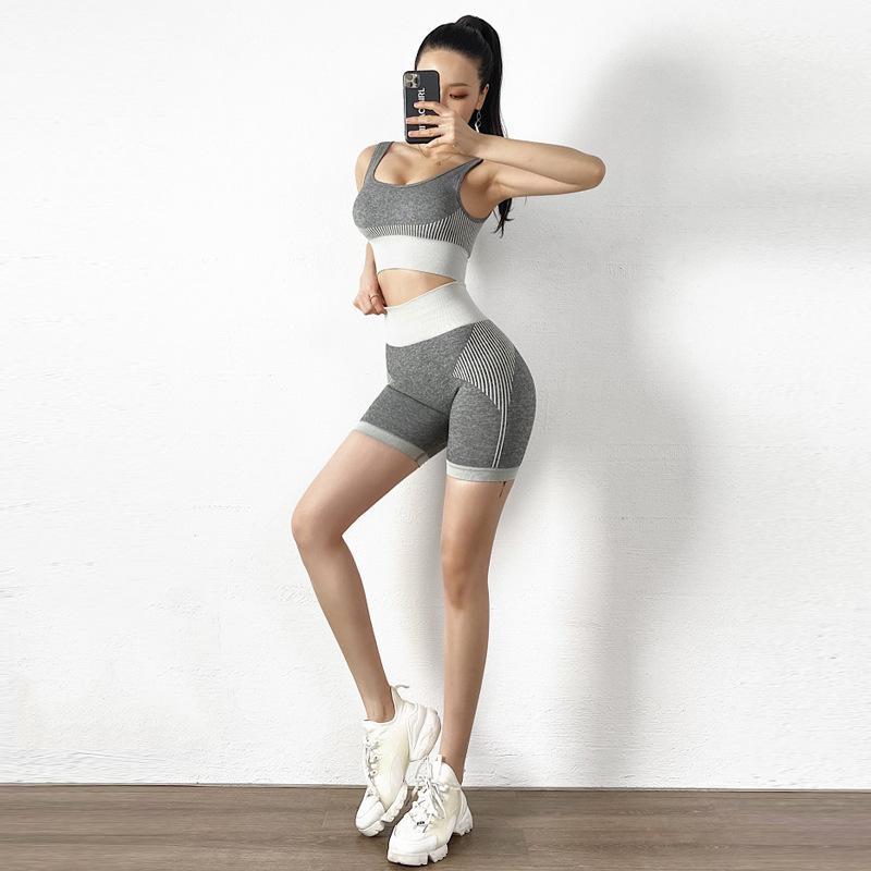 Sexy Women 2PCS Yoga Set Female Sleeveless Tank Top Bra Fitness Shorts Gym Wear Jogging Fitness Clothing Conjunto Sport Mujer1, Black
Sexy Women 2PCS Yoga Set Female Sleeveless Tank Top Bra Fitness Shorts Gym Wear Jogging Fitness Clothing Conjunto Sport Mujer1, Black