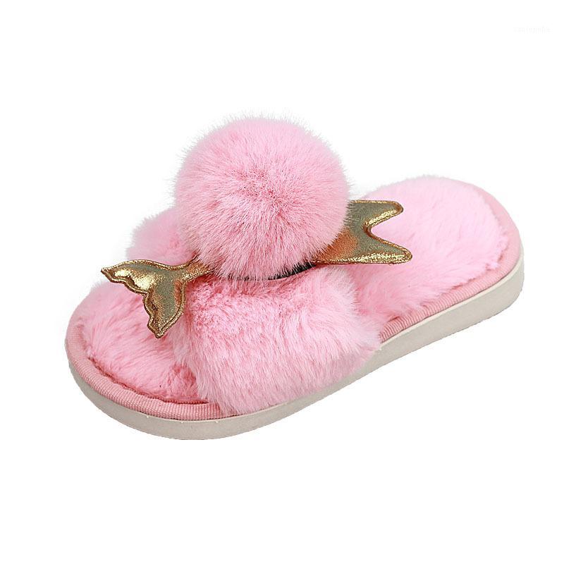 2020 Children Cotton Slippers Girls Winter Fur Indoor Anti-skid Cartoon Cute Plush Hair Ball Home Slippers Baby Boys Flip Flops1, Blue
2020 Children Cotton Slippers Girls Winter Fur Indoor Anti-skid Cartoon Cute Plush Hair Ball Home Slippers Baby Boys Flip Flops1, Blue