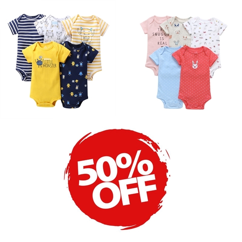 cartoon monster baby bodysuit newborn boy girl clothes new born short sleeve onesie cotton unsisex body clothing 5PCS/SET 201216, 15
cartoon monster baby bodysuit newborn boy girl clothes new born short sleeve onesie cotton unsisex body clothing 5PCS/SET 201216, 15