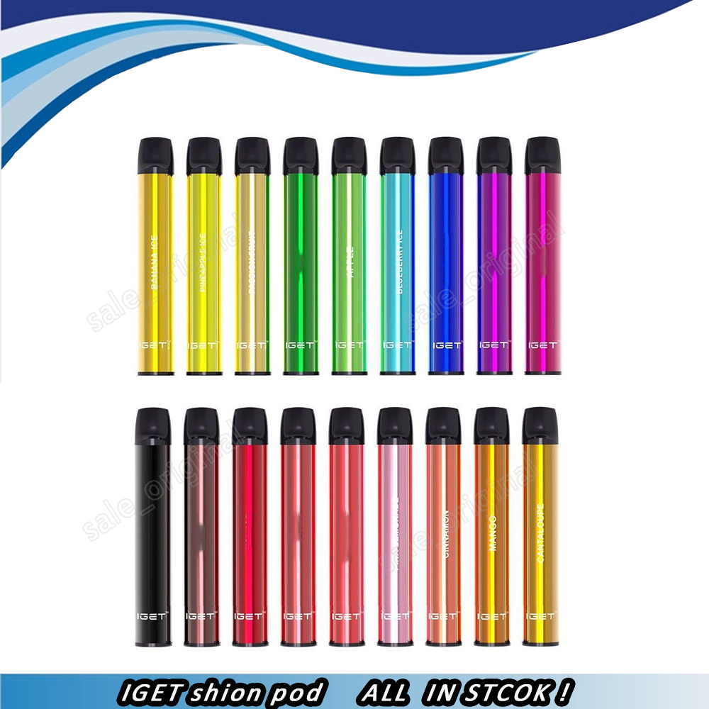 Original 600ffs Iget Shion Iget Vape Electronic Diposable Shion Vape 2.4ml Cartridge Empty pod Free Shipping
Original 600ffs Iget Shion Iget Vape Electronic Diposable Shion Vape 2.4ml Cartridge Empty pod Free Shipping