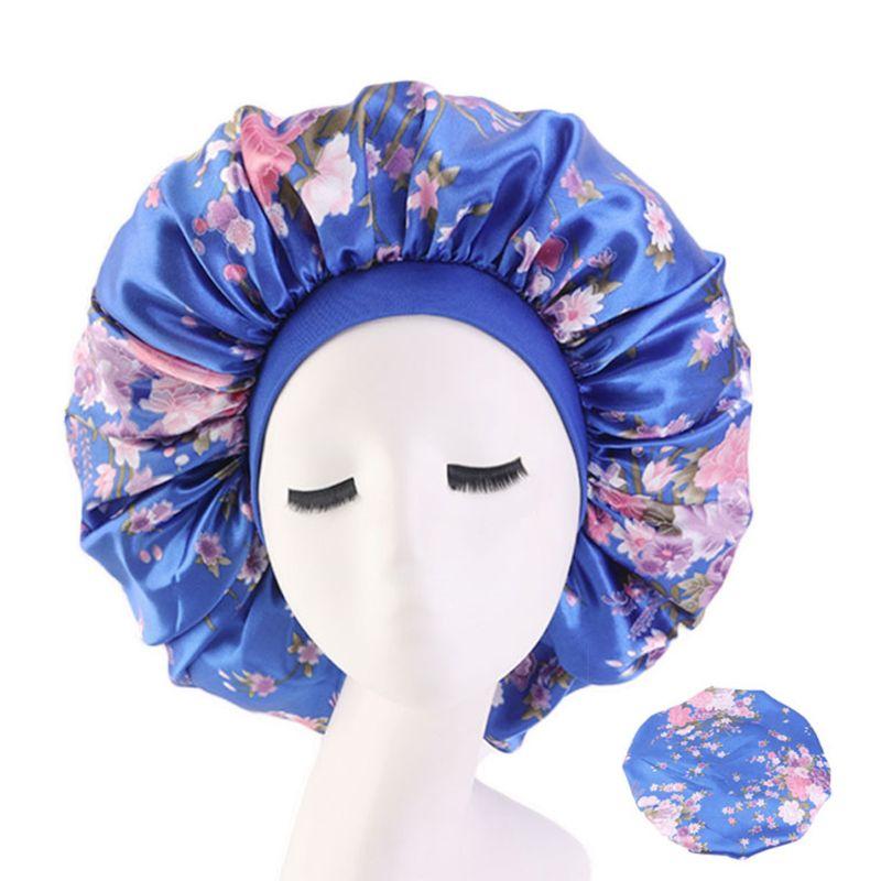 Women Extra Large Satin Bonnet Sleep Night Cap Elastic Wide Band Ethnic Floral Jumbo Salon Chemo Cap Head Hair Cover
Women Extra Large Satin Bonnet Sleep Night Cap Elastic Wide Band Ethnic Floral Jumbo Salon Chemo Cap Head Hair Cover