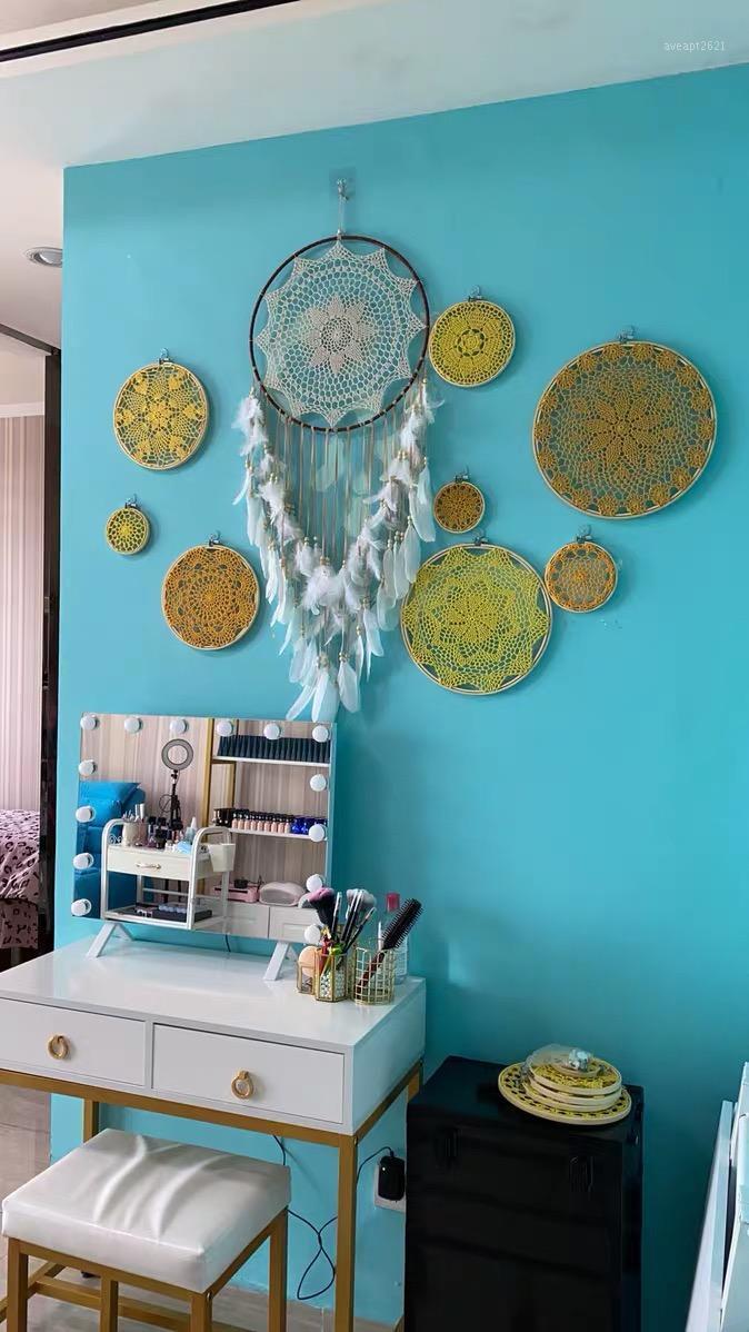 DIY Yellow tapestry wall hanging Cotton Lace Dreamcatcher Set Wedding Background Decoration party decorations boho wall hanging1
DIY Yellow tapestry wall hanging Cotton Lace Dreamcatcher Set Wedding Background Decoration party decorations boho wall hanging1