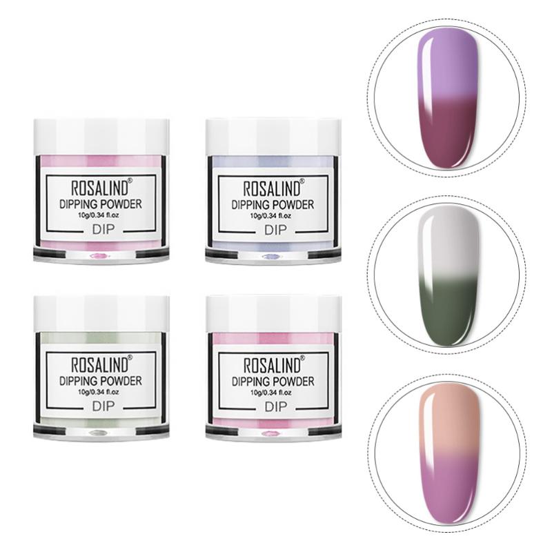4 Jars Temperature Change Manicure Powder Nail Dipping Powder for Nail Shop
4 Jars Temperature Change Manicure Powder Nail Dipping Powder for Nail Shop