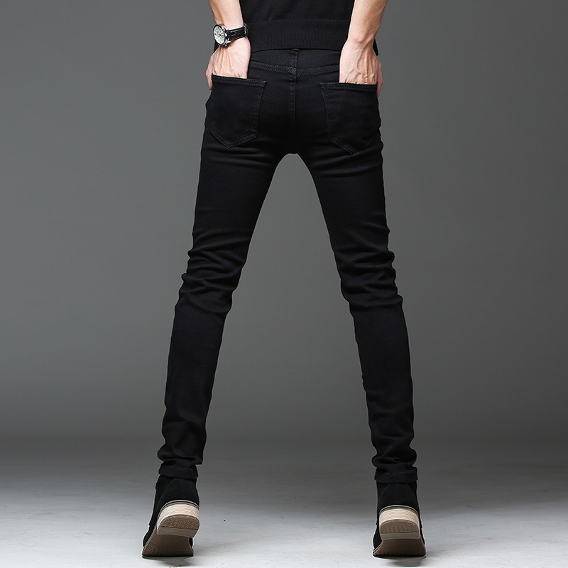 autumn Slim Fit men Jeans Black Classic Fashion Denim Skinny Jeans Male spring men's casual High Quality Trousers 201111