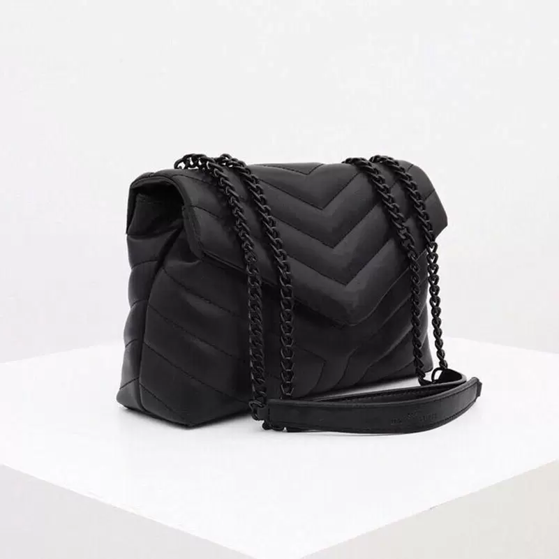 designer handbags square fat LOULOU chain bag real leather women's bag large-capacity shoulder bags high quality quilted messenger handbag, Make up the difference
designer handbags square fat LOULOU chain bag real leather women's bag large-capacity shoulder bags high quality quilted messenger handbag, Make up the difference