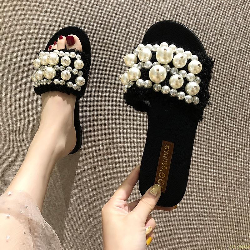 String Bead Slipper Women Summer Shoes Open Toe European Fashion Design Casual Flat Slides Femme, Beige
String Bead Slipper Women Summer Shoes Open Toe European Fashion Design Casual Flat Slides Femme, Beige
