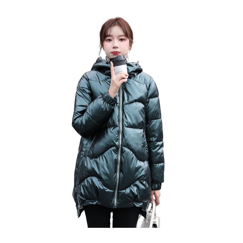 Women Short Winter Jacket Hooded Glossy Windproof Down Jacket Oversize Cotton padded Parkas Outwear Coat, Deep green
Women Short Winter Jacket Hooded Glossy Windproof Down Jacket Oversize Cotton padded Parkas Outwear Coat, Deep green