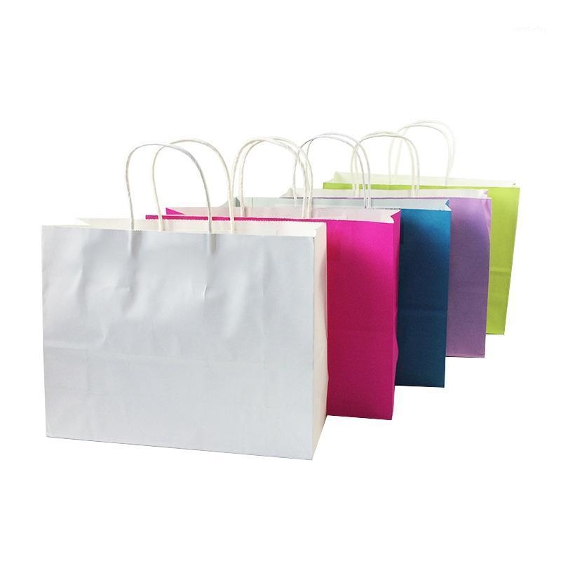 10 Pcs/lot Multifuntion Kraft Paper Bags With Handle Candy Color Recyle Shopping Package Bags Gift Bag 32*25*11cm1
10 Pcs/lot Multifuntion Kraft Paper Bags With Handle Candy Color Recyle Shopping Package Bags Gift Bag 32*25*11cm1