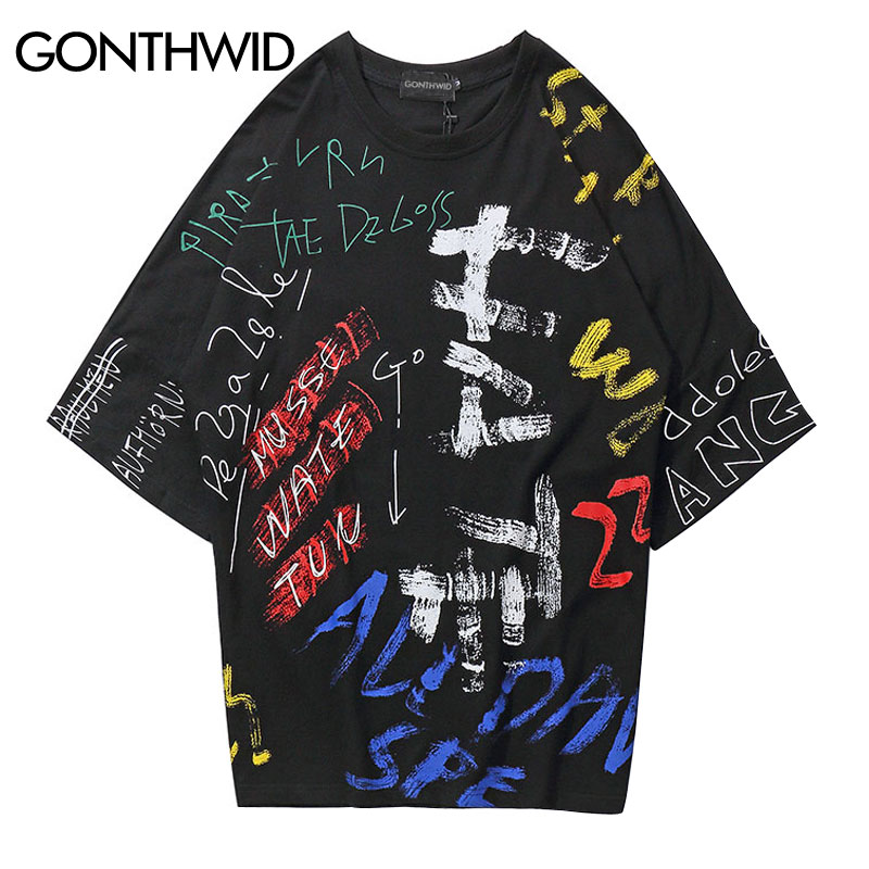 Harajuku Graffiti Print Tshirts Streetwear Hip Hop Mens 2020 Casual Tees Tops Male Short Sleeve O-Neck Fashion T Shirts, Black
Harajuku Graffiti Print Tshirts Streetwear Hip Hop Mens 2020 Casual Tees Tops Male Short Sleeve O-Neck Fashion T Shirts, Black