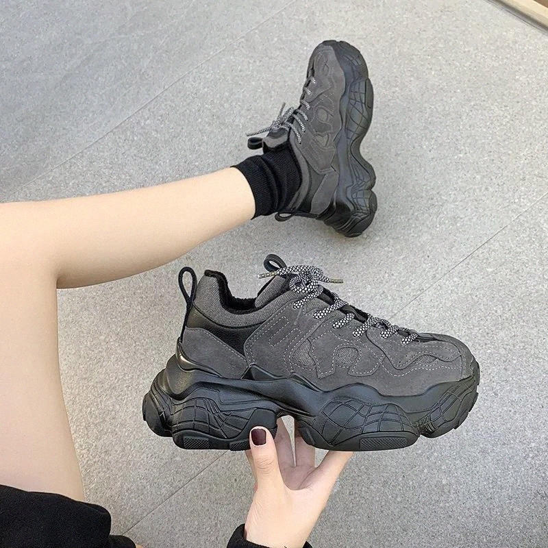 Gray Black Sneakers Women Shoes Thick Sole Plush Sneakers Winter Casual Platform Trainers Women Warm Vulcanized Shoes 2020 #uf8N 
Gray Black Sneakers Women Shoes Thick Sole Plush Sneakers Winter Casual Platform Trainers Women Warm Vulcanized Shoes 2020 #uf8N