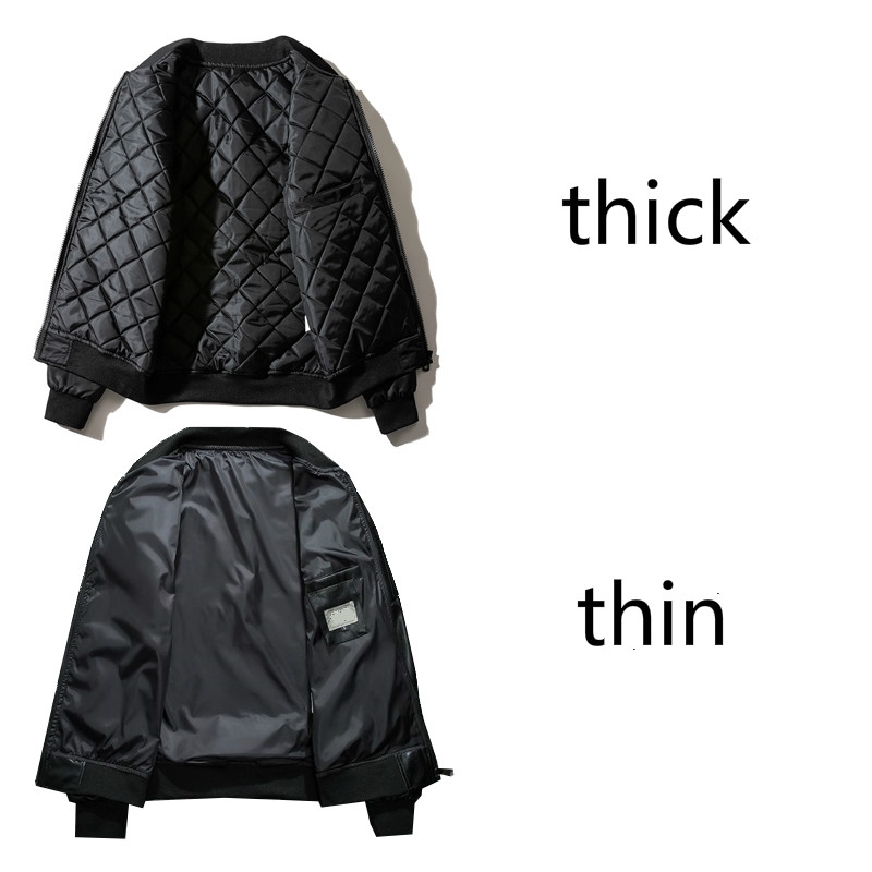 Winter Bomber Jacket Men Dragon Chinese Embroidery Pilot Jacket Retro Rock Hip Hop Jacket Youth Streetwear High Street Male 201118