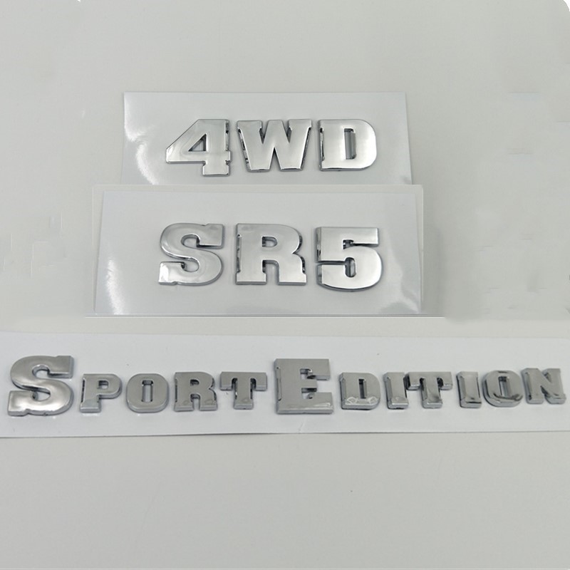 2003-2009 untuk Toyota 4Runner Sport Edition SR5 4WD Belakang Tutup Emblem Side Door Fender Logo Auto stiker, Silvery
2003-2009 untuk Toyota 4Runner Sport Edition SR5 4WD Belakang Tutup Emblem Side Door Fender Logo Auto stiker, Silvery