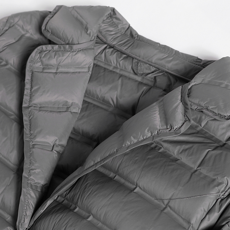 Ultra Thin Down Jacket Women Autumn Winter Long Puffer Duck Down Coat Female Jacket Doudoune Femme Hiver KJ3827 201029