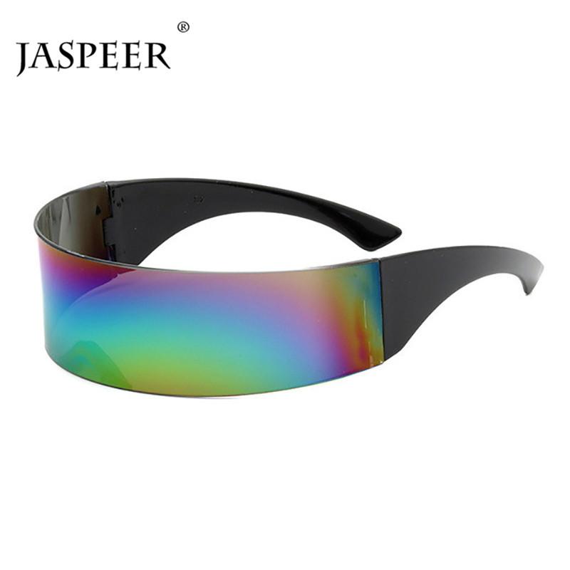 JASPEER One Piece Goggle Eyewear Steampunk Rimless Sunglasses Men UV400 Driving Sun Glasses Women Vintage Punk Rimless
JASPEER One Piece Goggle Eyewear Steampunk Rimless Sunglasses Men UV400 Driving Sun Glasses Women Vintage Punk Rimless