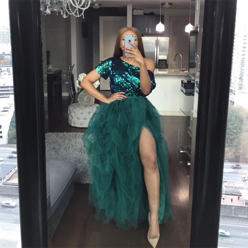Hot Sale High Slit Tulle Tutu Skirts Extra Puffy Ball Gown Prom Dresses Hi Slit Women Long Skirt Party Gown NO TOP 201113, Champagne
Hot Sale High Slit Tulle Tutu Skirts Extra Puffy Ball Gown Prom Dresses Hi Slit Women Long Skirt Party Gown NO TOP 201113, Champagne
