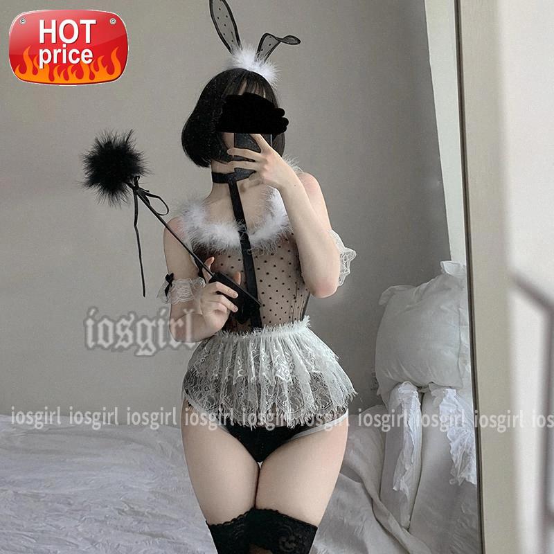 Cute Anime Bunny Girl Cosplay Costume Women Velvet Sexy Jumpsuit Erotic Roleplay Kawaii Lingerie for Couple Maid Outfit #Zb3Y, Black;white
Cute Anime Bunny Girl Cosplay Costume Women Velvet Sexy Jumpsuit Erotic Roleplay Kawaii Lingerie for Couple Maid Outfit #Zb3Y, Black;white