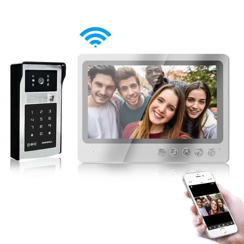 9 Inch LCD Monitor Wired WIFI Video Door phone APP Remote Control WIFI Doorbell Peephole Viewer
9 Inch LCD Monitor Wired WIFI Video Door phone APP Remote Control WIFI Doorbell Peephole Viewer