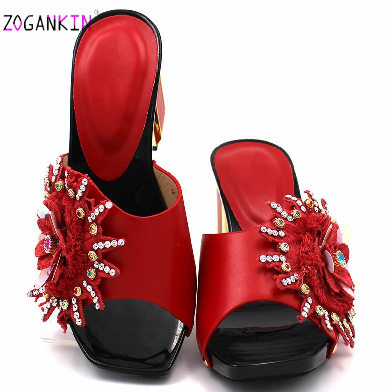 Red Color New Arrivals Nigerian Shoes for Wedding Comfortable Heel African Ladies Shoes with Appliques for Party with Crystal, Black
Red Color New Arrivals Nigerian Shoes for Wedding Comfortable Heel African Ladies Shoes with Appliques for Party with Crystal, Black