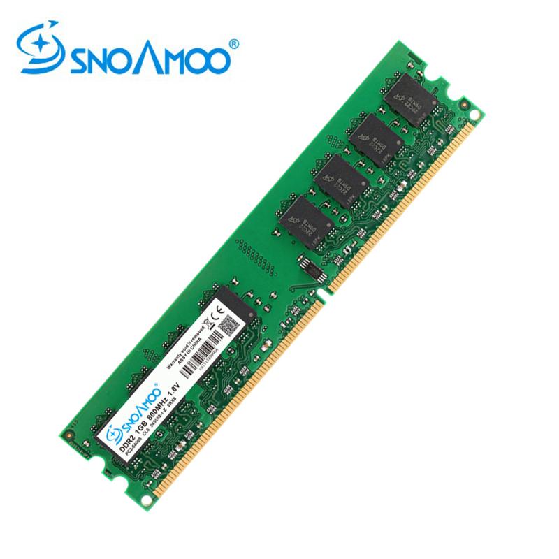 SNOAMOO Desktop PC RAMs DDR2 1G/2GB 667MHz PC2-5300s 800MHz PC2-6400S DIMM Non-ECC 240-Pin 1.8V For Intel Computer Memory
SNOAMOO Desktop PC RAMs DDR2 1G/2GB 667MHz PC2-5300s 800MHz PC2-6400S DIMM Non-ECC 240-Pin 1.8V For Intel Computer Memory