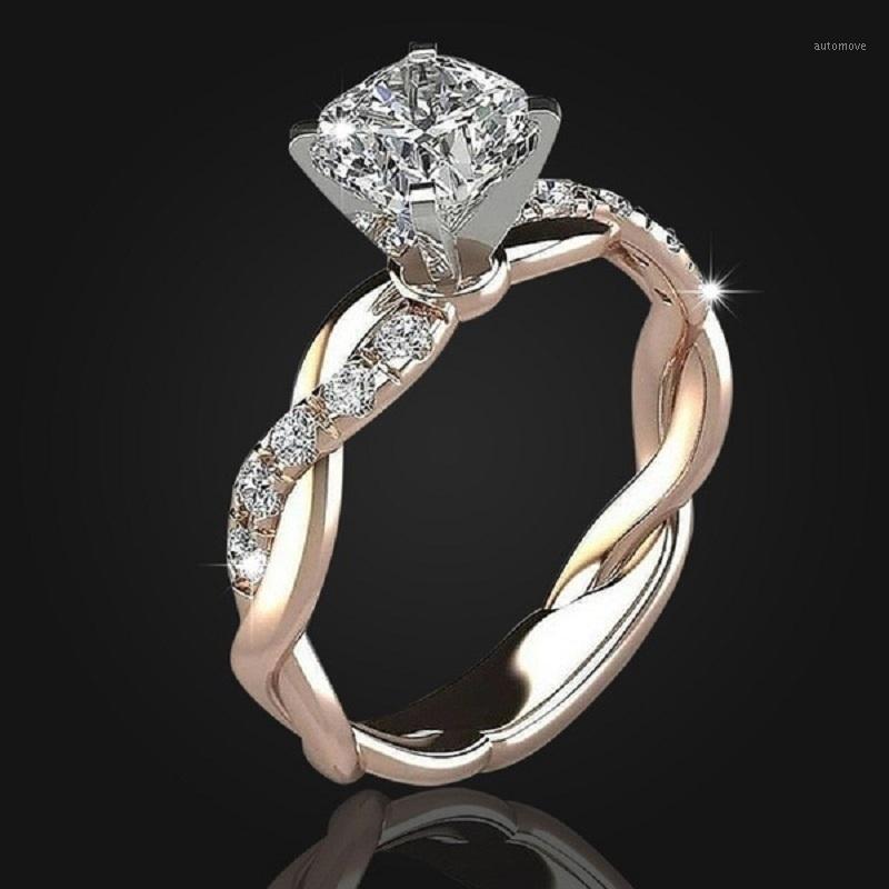 Rose Gold Color Twist Classical Cubic Zircon Wedding Engagement Rings for Women Austrian Crystal Elegant Anniversary Ring1
Rose Gold Color Twist Classical Cubic Zircon Wedding Engagement Rings for Women Austrian Crystal Elegant Anniversary Ring1