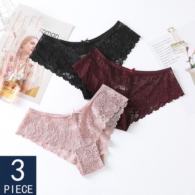 QIWN 3Pcs/lot Sport Panties For Woman Underwear Sexy Lace Breathable Seamless Briefs With Bow Female Fashion Panty Lady Lingerie1, Set 11
QIWN 3Pcs/lot Sport Panties For Woman Underwear Sexy Lace Breathable Seamless Briefs With Bow Female Fashion Panty Lady Lingerie1, Set 11
