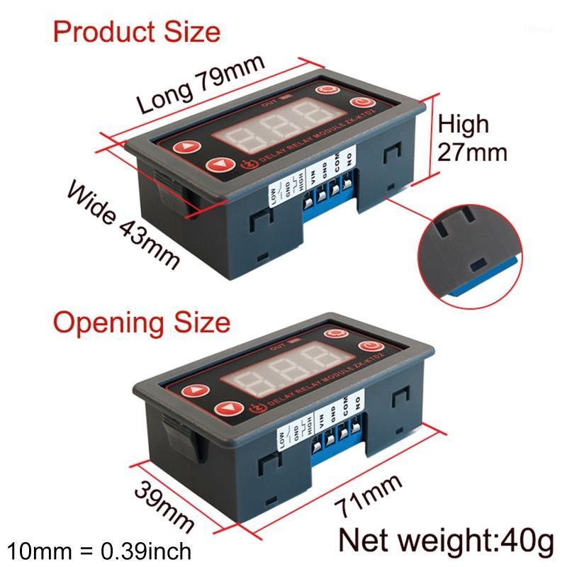 5-30V Delay Power-Off Trigger Relay Cycle Timing Relay Module 0.1s-999minutes U7EA1
5-30V Delay Power-Off Trigger Relay Cycle Timing Relay Module 0.1s-999minutes U7EA1