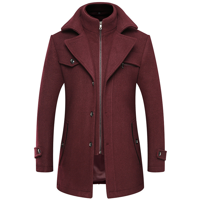 Casual Thicken Warm Mens Winter Coat Men T200117