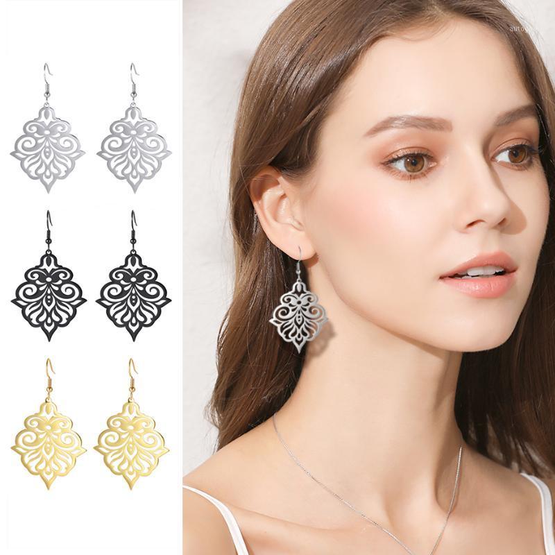 Dangle & Chandelier Skyrim Vintage Flower Earrings Filigre Stainless Steel Black Gold Color Statement Elegant Earring Gift For Women Girls1
Dangle & Chandelier Skyrim Vintage Flower Earrings Filigre Stainless Steel Black Gold Color Statement Elegant Earring Gift For Women Girls1