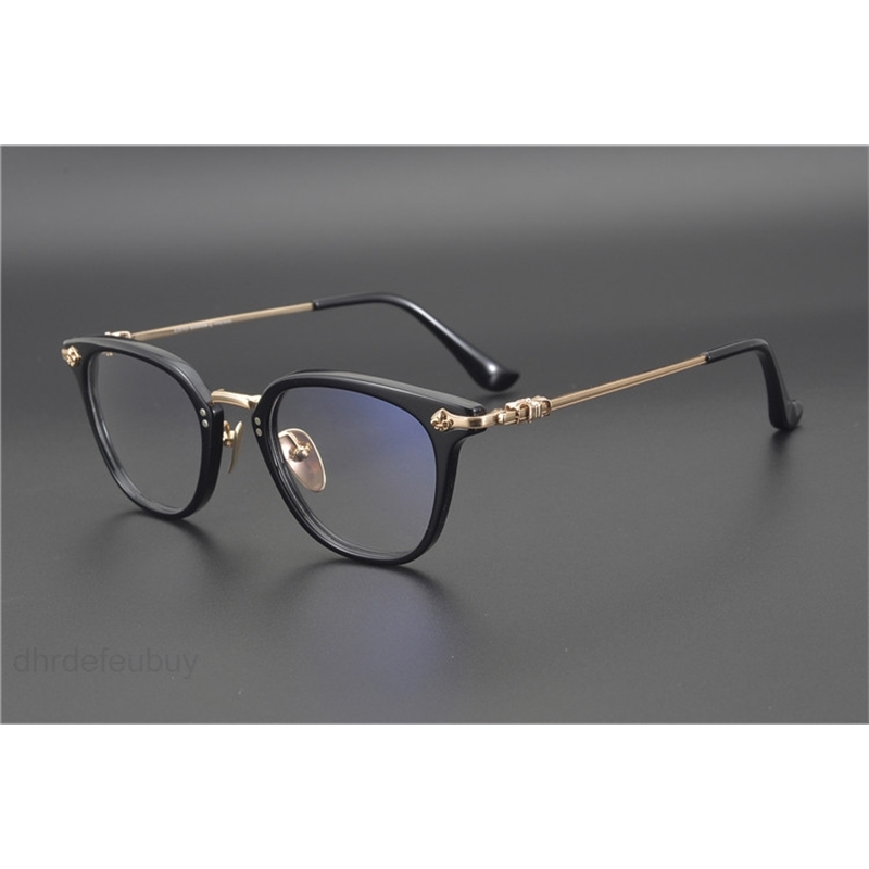 Men's Ch Chrome Glasses Japanese Handmade Full Frame Oval Spectacle Titanium Plate and Women's Fashion Hearts Poz8 2022
Men's Ch Chrome Glasses Japanese Handmade Full Frame Oval Spectacle Titanium Plate and Women's Fashion Hearts Poz8 2022