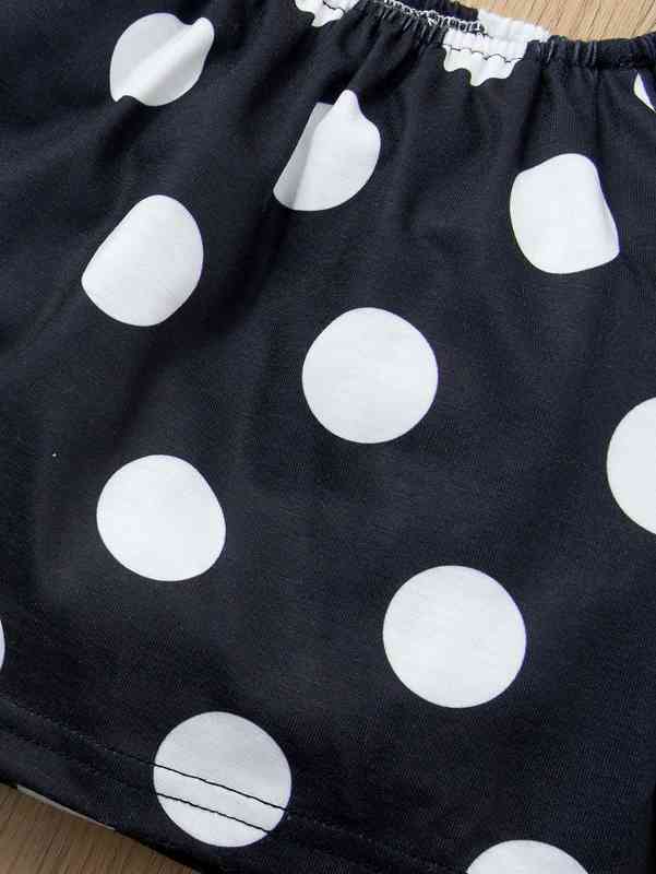 Baby Dot Bardot Top & Flare Jeans SHE