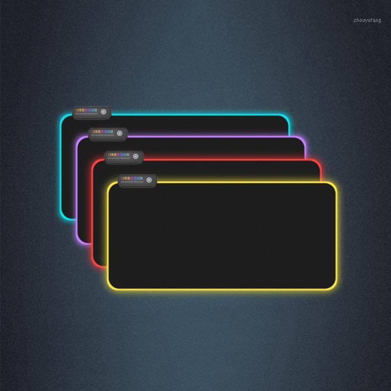 RGB Luminous Gaming Mouse Pad Colorful Oversized Glowing LED Extended Iuminated Keyboard PU Non-slip Mouse Pad1
RGB Luminous Gaming Mouse Pad Colorful Oversized Glowing LED Extended Iuminated Keyboard PU Non-slip Mouse Pad1