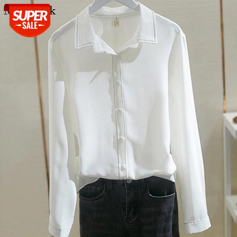 Autumn Casual White Shirt Women Long Sleeve Straight Cardigan Chiffon Blouse Women Office Lady Blouses Shirts Blusas 8922 #tU8P
Autumn Casual White Shirt Women Long Sleeve Straight Cardigan Chiffon Blouse Women Office Lady Blouses Shirts Blusas 8922 #tU8P