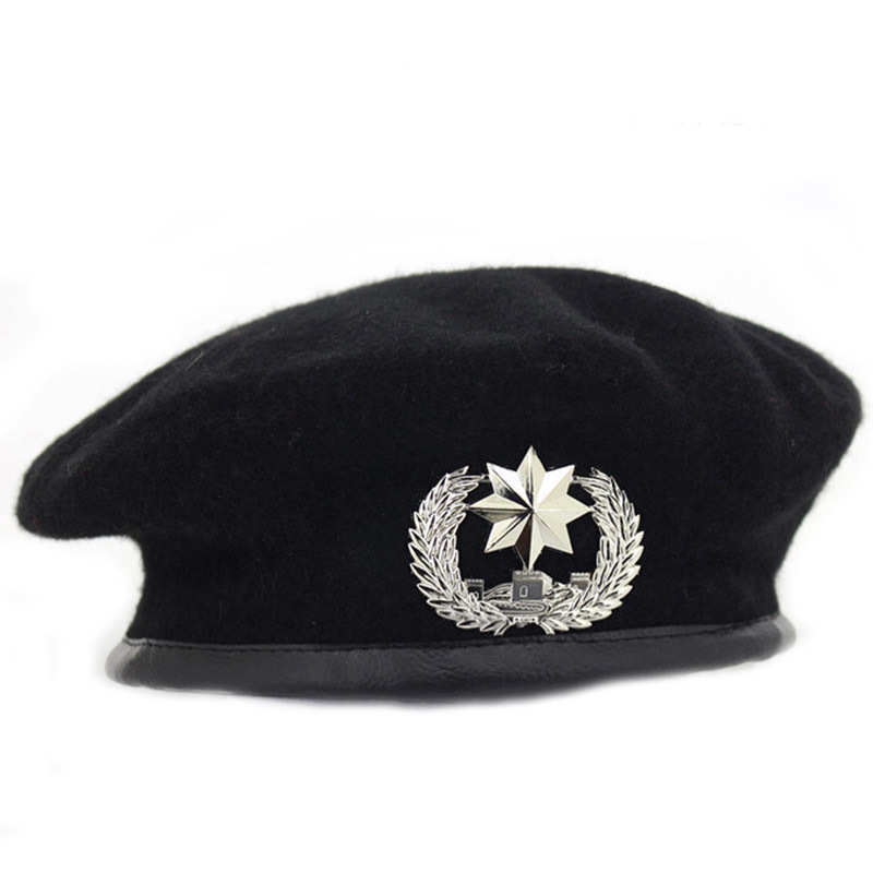 Winter Wool Beret Hat Men Women Party Cosplay Costume Sailor Cap 201026