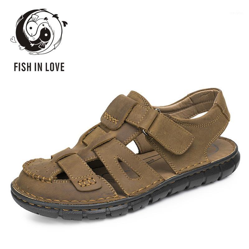 Comfortable Handmade Men Sandals Genuine Leather Soft Summer Male Shoes Retro Sewing Casual Beach Footwear Shoes for Men1, Light brown
Comfortable Handmade Men Sandals Genuine Leather Soft Summer Male Shoes Retro Sewing Casual Beach Footwear Shoes for Men1, Light brown