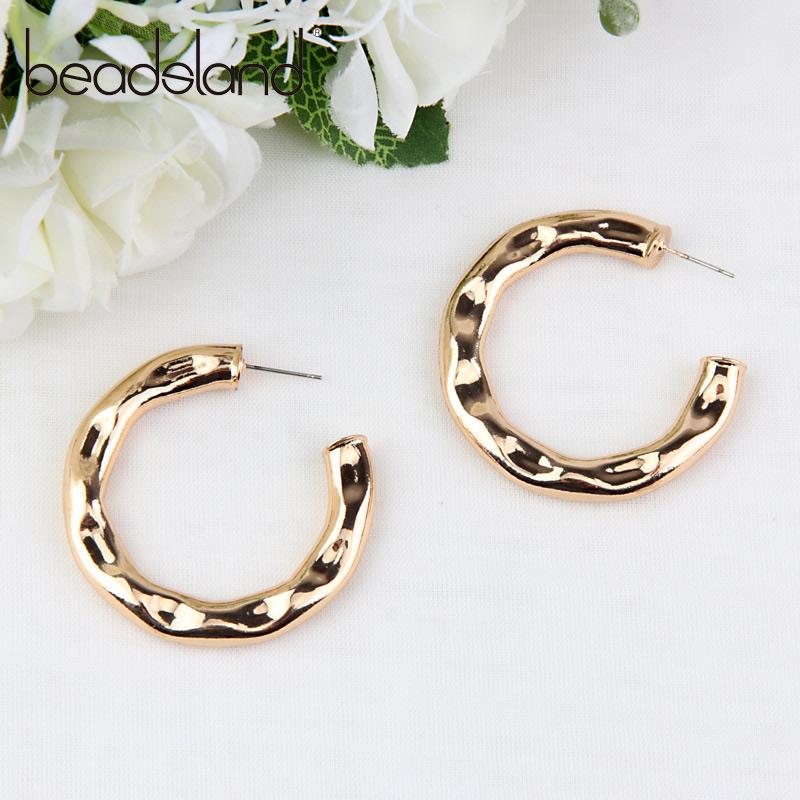 Beadsland Hoop Earrings Copper Plated Bright Gold Uneven Surface Fashion Classic Woman Girl Party Festival Hot Sell Gift 40136
Beadsland Hoop Earrings Copper Plated Bright Gold Uneven Surface Fashion Classic Woman Girl Party Festival Hot Sell Gift 40136