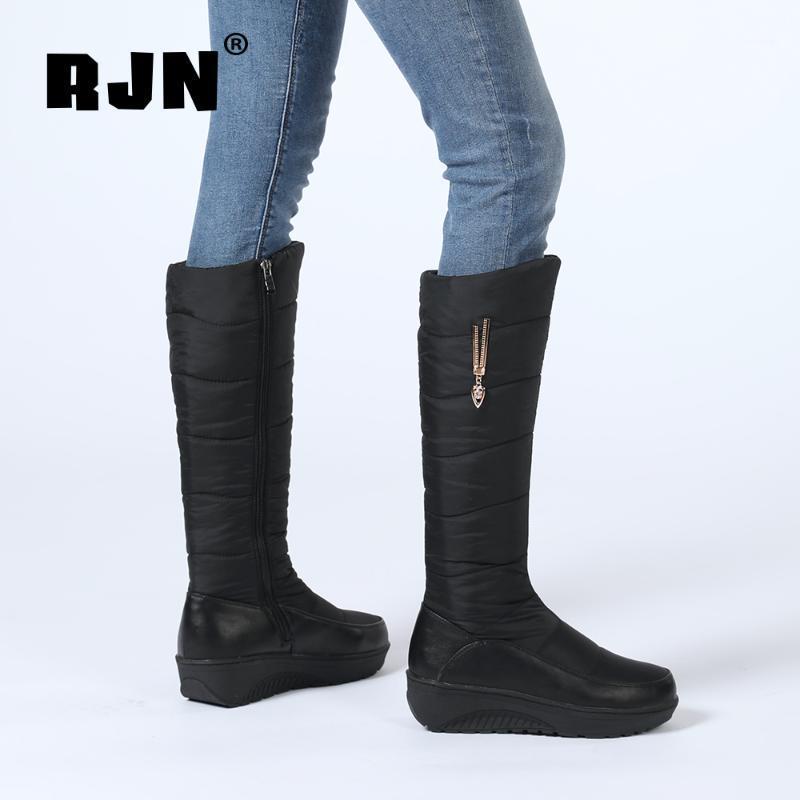 RJN New Stylish Knee-high Boots High Quality Handmade Autumn Warm Boots Comfortable Round Toe Anti-skid Platform Shoes RO3751, White
RJN New Stylish Knee-high Boots High Quality Handmade Autumn Warm Boots Comfortable Round Toe Anti-skid Platform Shoes RO3751, White