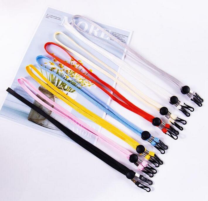 DHL Masking Holder Adjustable Length Face Masks Lanyard Convenient Safety Hanger for Adult String Hat Lanyard Party Favor Wholesale