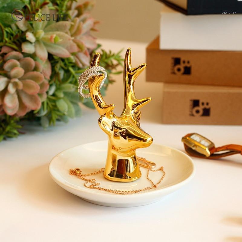 Jewelry Display Storage Trays Stand Dish Holder Trinket Plant Dish Ring Storage Deer Decoration 3 orders1
Jewelry Display Storage Trays Stand Dish Holder Trinket Plant Dish Ring Storage Deer Decoration 3 orders1
