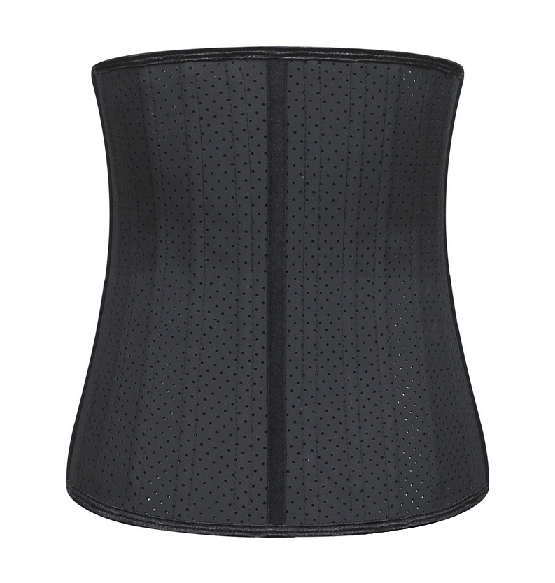25 Steel Boned Underbust Latex Corset Breathable Waist Shaper Women Postpartum Recovery Waist Control Body Cincher Slimming Plus Size