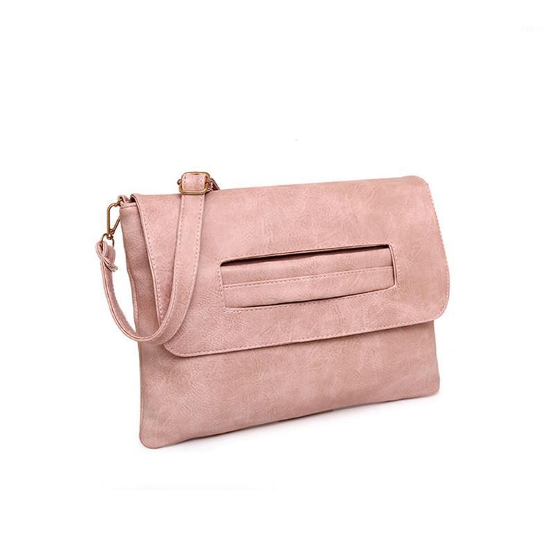 Envelope Crossbody Bag Solid Handle Clutch Bag Bridemaid Gift Evening DOM10616121, Black